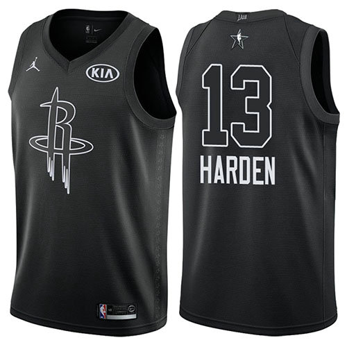 Camiseta baloncesto James Harden 13 Negro All Star 2018 Hombre