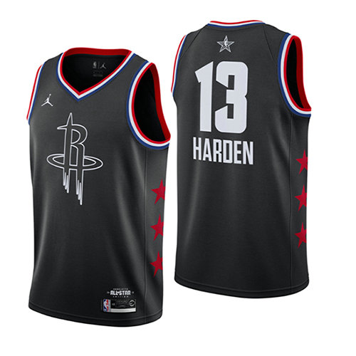 Camiseta baloncesto James Harden 13 Negro All Star 2019 Hombre