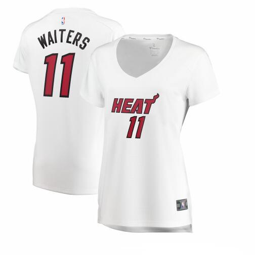 Camiseta baloncesto James Johnson 11 association edition Blanco Miami Heat Mujer