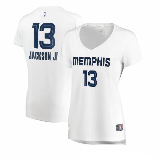 Camiseta baloncesto Jaren Jackson Jr. 13 association edition Blanco Memphis Grizzlies Mujer