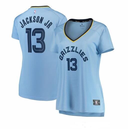 Camiseta baloncesto Jaren Jackson Jr. 13 statement edition Azul Memphis Grizzlies Mujer