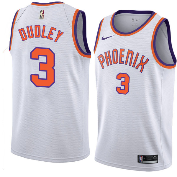 Camiseta baloncesto Jarojo Dudley 3 Hardwood Classic 2018 Blanco Phoenix Suns Hombre