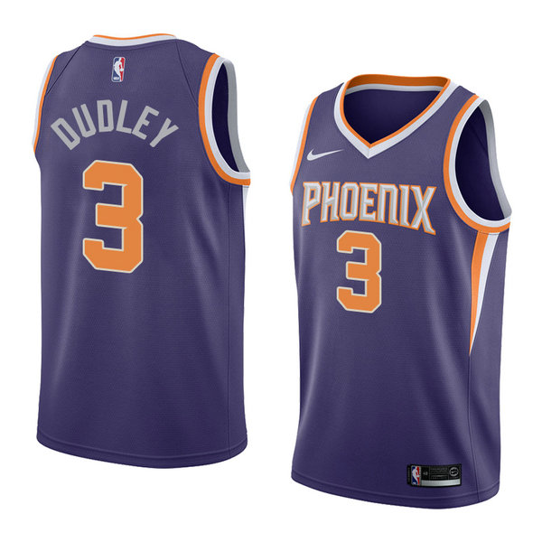 Camiseta baloncesto Jarojo Dudley 3 Icon 2018 P鐓pura Phoenix Suns Hombre