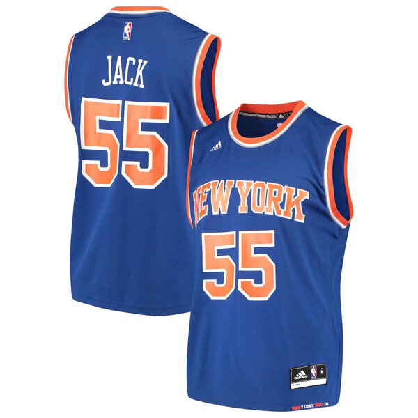 Camiseta baloncesto Jarrett Jack 55 Road Replica Azul New York Knicks Hombre