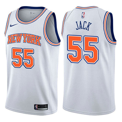 Camiseta baloncesto Jarrett Jack 55 Statement 2017-18 Blanco New York Knicks Hombre
