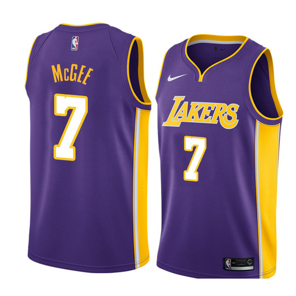 Camiseta baloncesto Javale Mcgee 7 Statement 2018 P鐓pura Los Angeles Lakers Hombre