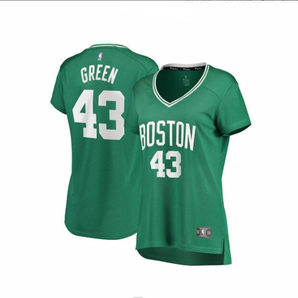 Camiseta baloncesto Javonte Green 43 icon edition Verde Boston Celtics Mujer