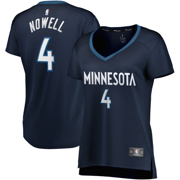 Camiseta baloncesto Jaylen Nowell 4 icon edition Armada Minnesota Timberwolves Mujer