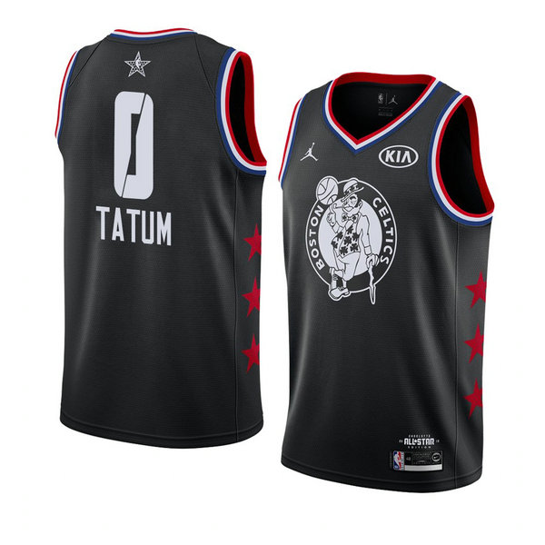 Camiseta baloncesto Jayson Tatum 0 Negro All Star 2019 Hombre