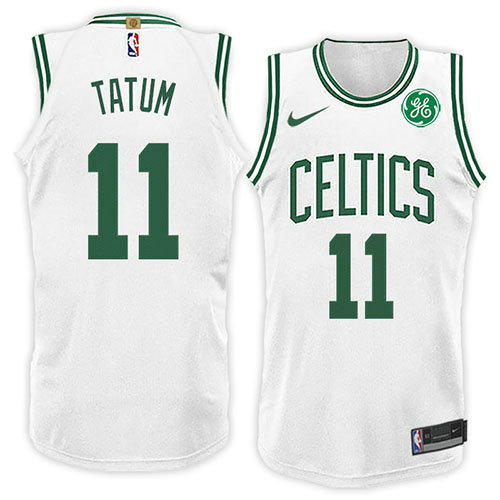Camiseta baloncesto Jayson Tatum 11 Association 2018 Blanco Boston Celtics Hombre