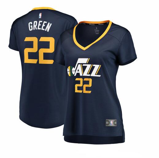 Camiseta baloncesto Jeff Green 22 icon edition Armada Utah Jazz Mujer