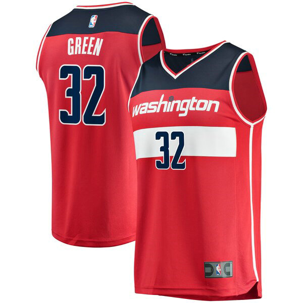Camiseta baloncesto Jeff Green 32 Icon Edition Rojo Washington Wizards Hombre