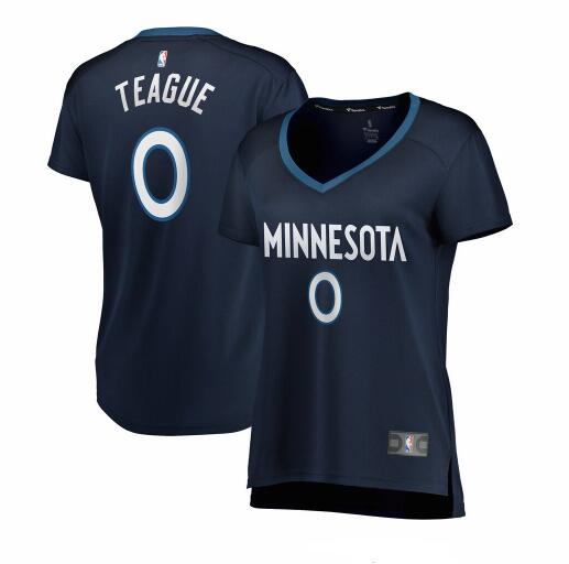 Camiseta baloncesto Jeff Teague 0 icon edition Armada Minnesota Timberwolves Mujer