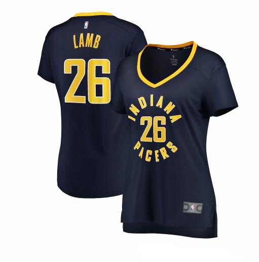 Camiseta baloncesto Jeremy Lamb 26 icon edition Armada Indiana Pacers Mujer