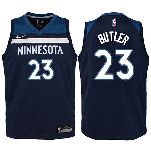 Camiseta baloncesto Jimmy Butler 23 2017-18 Azul Minnesota Timberwolves Nino