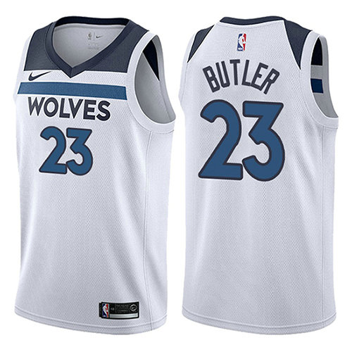 Camiseta baloncesto Jimmy Butler 23 2017-18 Blanco Minnesota Timberwolves Hombre