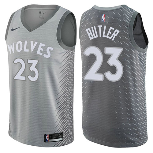 Camiseta baloncesto Jimmy Butler 23 Ciudad Gris Minnesota Timberwolves Hombre