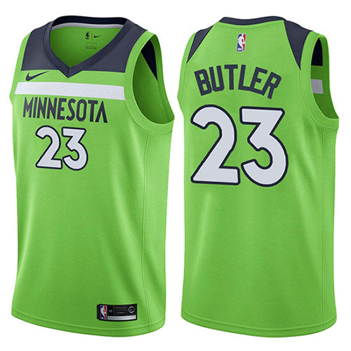 Camiseta baloncesto Jimmy Butler 23 Statement 2017-18 Verde Minnesota Timberwolves Hombre