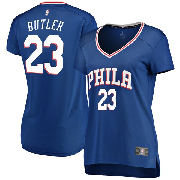 Camiseta baloncesto Jimmy Butler 23 icon edition Azul Philadelphia 76ers Mujer