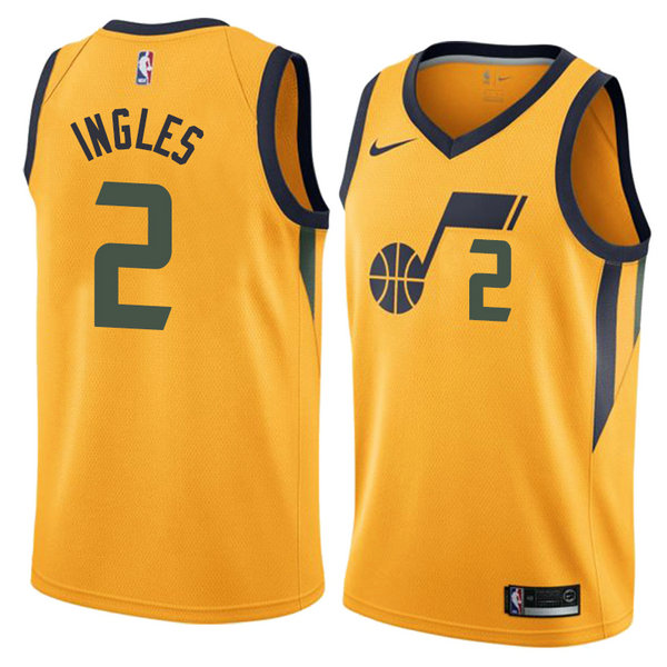 Camiseta baloncesto Joe Ingles 2 Statement 2018 Amarillo Utah Jazz Hombre