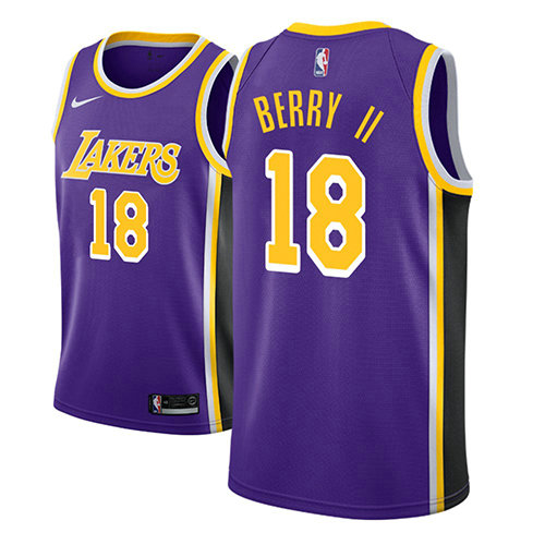 Camiseta baloncesto Joel Berry II 18 Statement 2018-19 P鐓pura Los Angeles Lakers Hombre