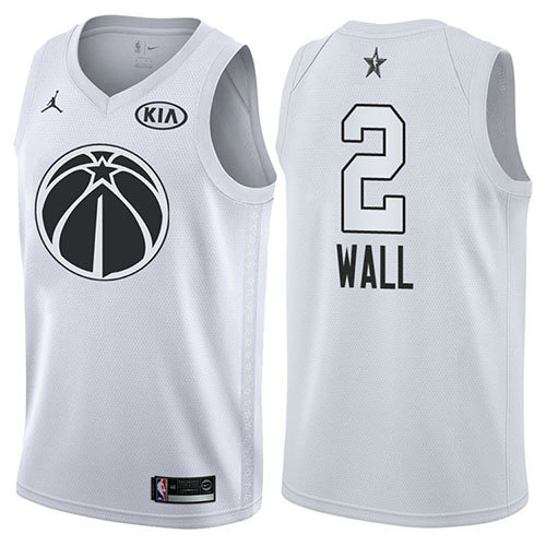Camiseta baloncesto John Wall 2 Blanco All Star 2018 Hombre