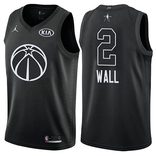 Camiseta baloncesto John Wall 2 Negro All Star 2018 Hombre