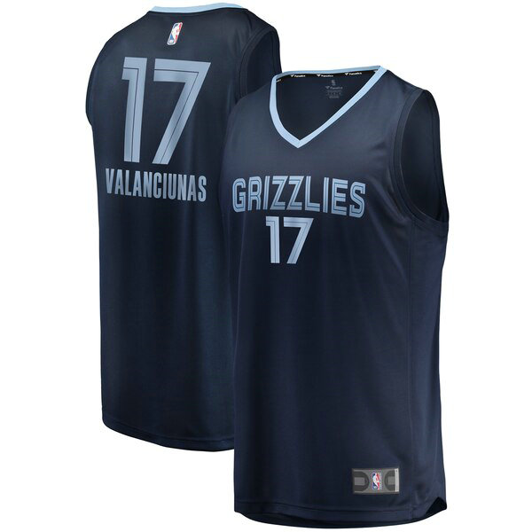 Camiseta baloncesto Jonas Valanciunas 17 Icon Edition Armada Memphis Grizzlies Hombre