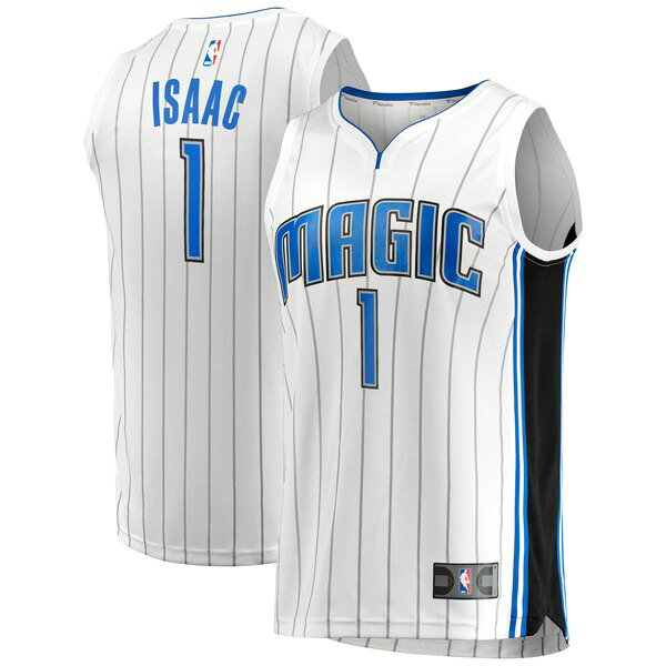 Camiseta baloncesto Jonathan Isaac 1 Association Edition Blanco Orlando Magic Hombre