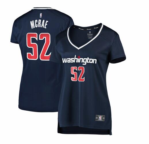 Camiseta baloncesto Jordan McRae 52 statement edition Armada Washington Wizards Mujer