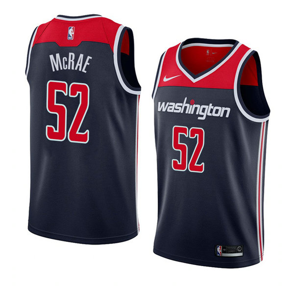 Camiseta baloncesto Jordan Mcrae 52 Statement 2018 Negro Washington Wizards Hombre