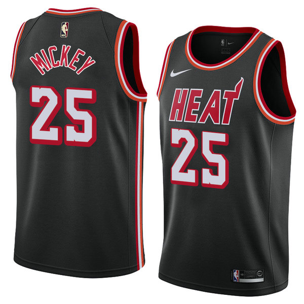 Camiseta baloncesto Jordan Mickey 25 Classic 2018 Negro Miami Heat Hombre