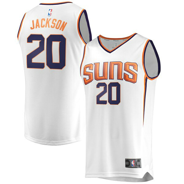 Camiseta baloncesto Josh Jackson 20 Association Edition Blanco Phoenix Suns Hombre