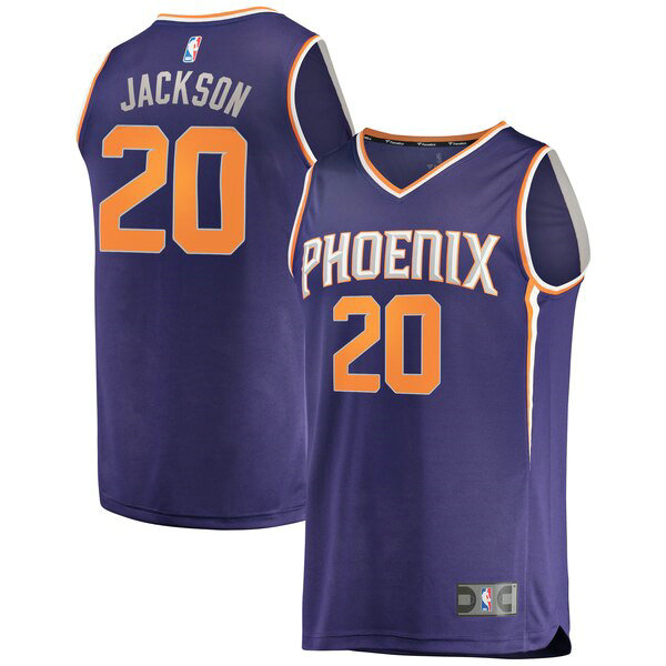 Camiseta baloncesto Josh Jackson 20 Icon Edition Púrpura Phoenix Suns Hombre