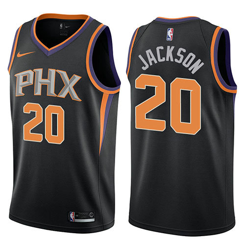 Camiseta baloncesto Josh Jackson 20 Statement 2017-18 Negro Phoenix Suns Hombre