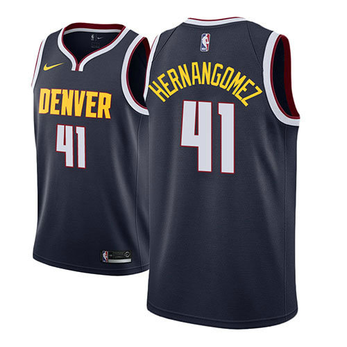 Camiseta baloncesto Juan Hernangomez 41 Icon 2018-19 Azul Denver Nuggets Hombre