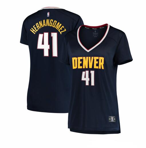 Camiseta baloncesto Juan Hernangomez 41 icon edition Armada Denver Nuggets Mujer