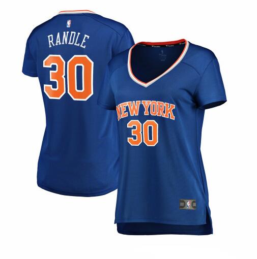 Camiseta baloncesto Julius Randle 30 icon edition Azul New York Knicks Mujer