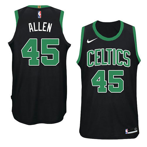 Camiseta baloncesto Kadeem Allen 45 Statement 2018 Negro Boston Celtics Hombre