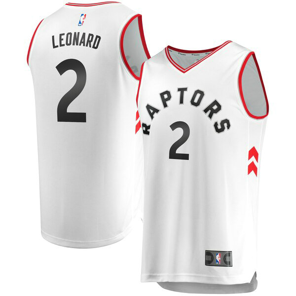 Camiseta baloncesto Kawhi Leonard 2 Association Edition Blanco Toronto Raptors Hombre