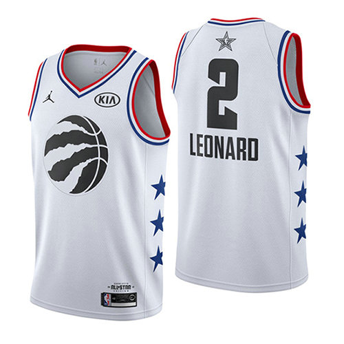 Camiseta baloncesto Kawhi Leonard 2 Blanco All Star 2019 Hombre