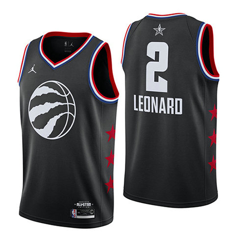 Camiseta baloncesto Kawhi Leonard 2 Negro All Star 2019 Hombre