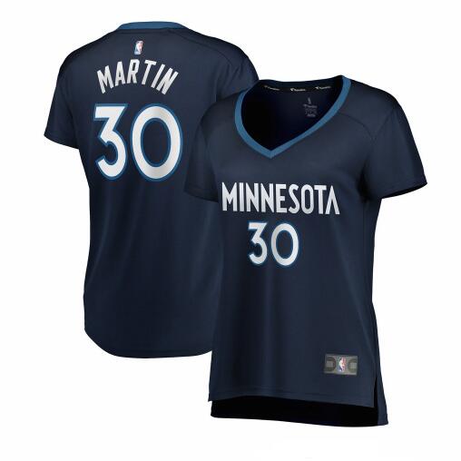 Camiseta baloncesto Kelan Martin 30 icon edition Armada Minnesota Timberwolves Mujer