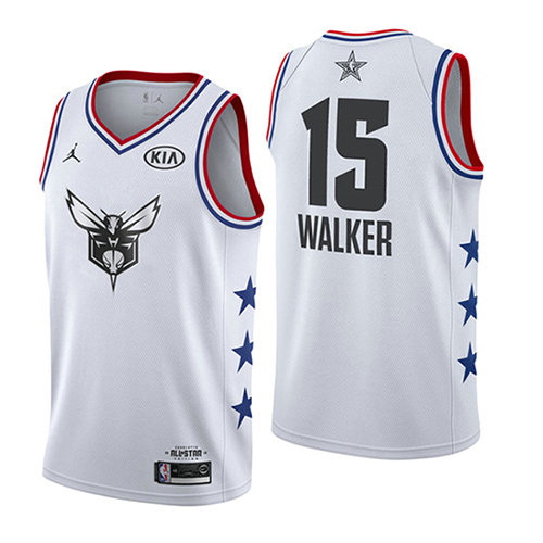Camiseta baloncesto Kemba Walker 15 Blanco All Star 2019 Hombre