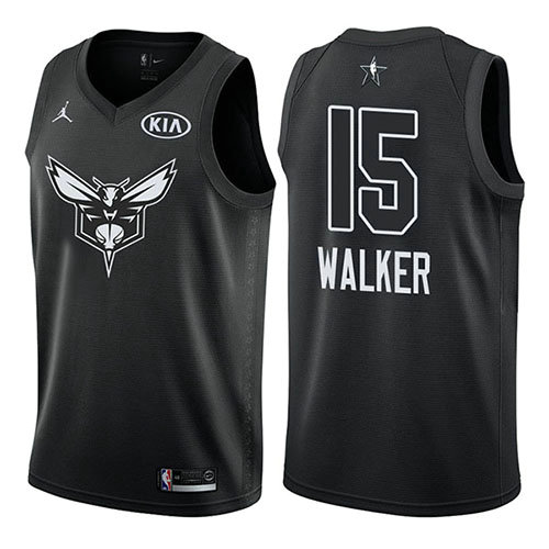 Camiseta baloncesto Kemba Walker 15 Negro All Star 2018 Hombre