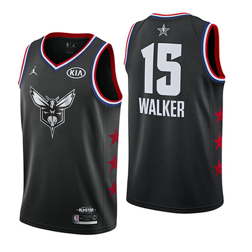Camiseta baloncesto Kemba Walker 15 Negro All Star 2019 Hombre