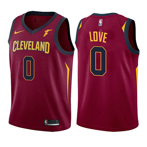 Camiseta baloncesto Kevin Love 0 Icon 2017-18 Rojo Cleveland Cavaliers Nino