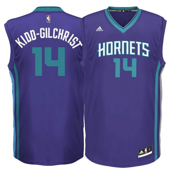 Camiseta baloncesto Kidd-Gilchrist 14 2019 Púrpura Charlotte Hornets Hombre