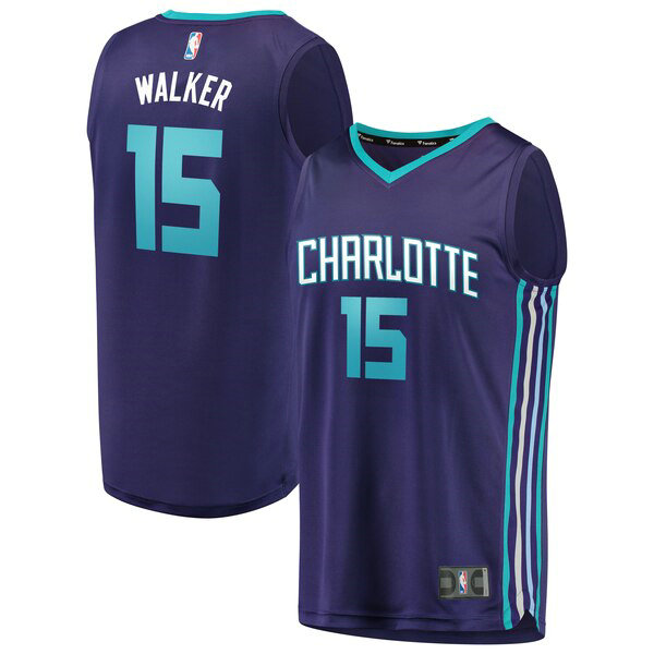 Camiseta baloncesto Kidd-Gilchrist 15 2019 Púrpura Charlotte Hornets Hombre
