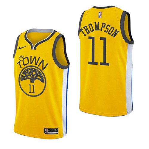 Camiseta baloncesto Klay Thompson 11 Earned 2018-19 Amarillo Golden State Warriors Hombre